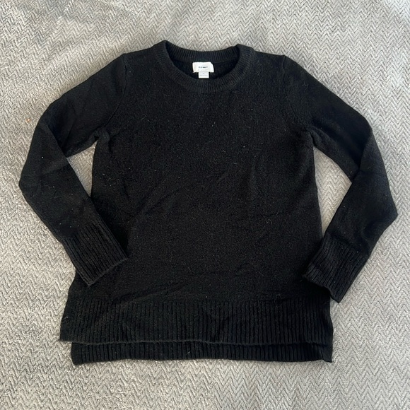 Old Navy Black Knit Sweater - Picture 1 of 5